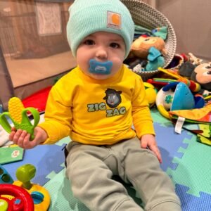 Zig Zag Crewneck For Kids